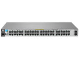 HPE Aruba Networking Aruba 2530-48G-PoE+-2SFP+ Managed L2 Gigabit Ethernet (10/100/1000) Power over Ethernet (PoE) 1U Grey