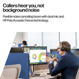 HP Poly Voyager 4320-M Microsoft Teams Certified Headset +BT700 dongle +Charging Stand