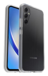 OtterBox React Case for Galaxy A34 5G, Shockproof, Drop proof, Ultra-Slim, Protective Thin Case, Tested to Military Standard, Antimicrobial Protection, clear, No Retail Packaging