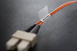 Dymo 1868705 DirectLabel-etikettes black on white Vinyl for Cable 21mm x 39mm for Dymo Rhino XTL-300/500