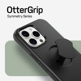 OtterBox OtterGrip Symmetry Series for iPhone 15 Pro Max, Black