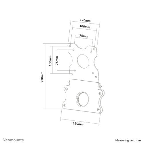 Neomounts FPMA-VESAMAC2127 iMac VESA-adapter