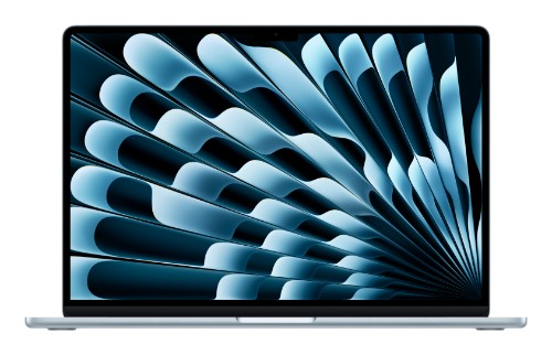 Apple MacBook Air Apple M M4 Laptop 38.9 cm (15.3") 16 GB 512 GB SSD Wi-Fi 6E (802.11ax) macOS Sequoia Blue