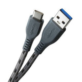Boompods TCACGR USB cable 1.5 m USB A USB C Graphite