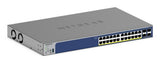 NETGEAR 28-Port PoE Gigabit/10G Stackable Smart Switch (GS728TXP)