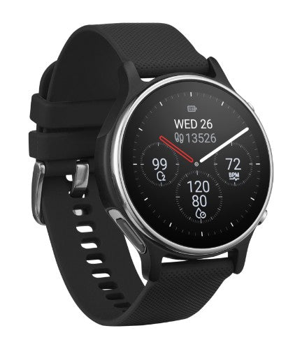 ASUS VivoWatch 6 (HC-D06) 3.53 cm (1.39") AMOLED Digital 454 x 454 pixels Touchscreen Black GPS (satellite)