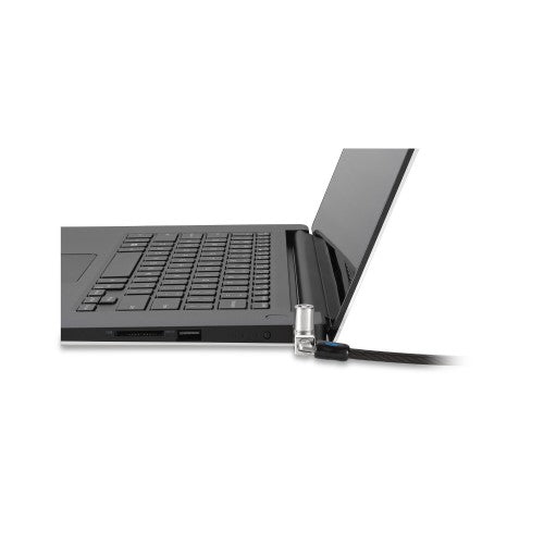 Kensington Slim N17 2.0 Keyed Dual Head Laptop Lock for Wedge-Shaped Slots