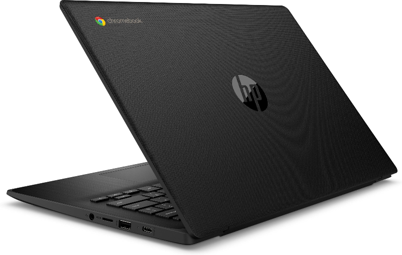 HP Chromebook 14 G7 Intel® Celeron® N5100 35.6 cm (14") Full HD 4 GB LPDDR4x-SDRAM 32 GB eMMC Wi-Fi 6 (802.11ax) ChromeOS Black