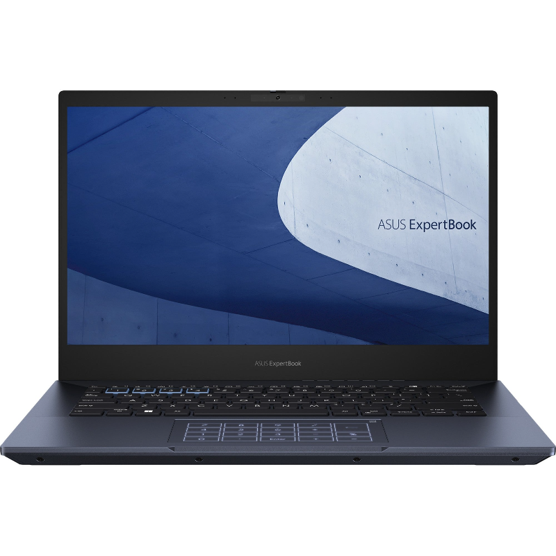 ASUS ExpertBook B5 OLED B5602CBA-L2i5X Laptop 40.6 cm (16") WQUXGA Intel® Core™ i5 i5-1240P 8 GB DDR5-SDRAM 256 GB SSD Wi-Fi 6E (802.11ax) Windows 11 Pro Black