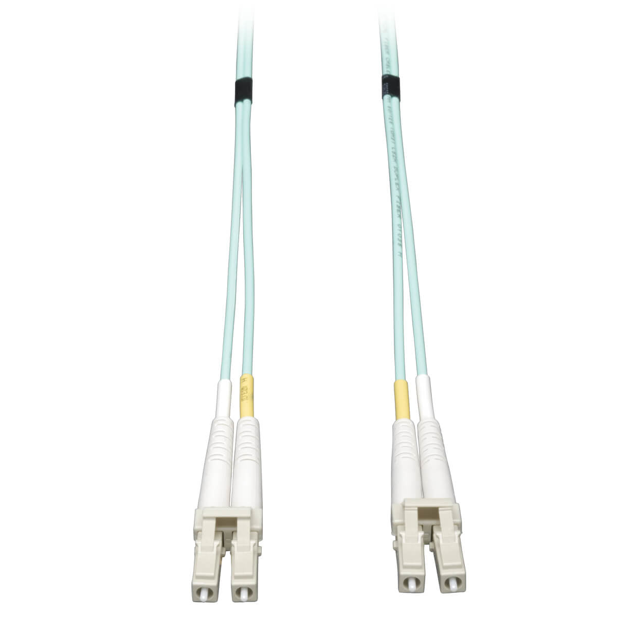 N820-03M 10Gb Duplex Multimode 50/125 OM3 LSZH Fiber Patch Cable (LC/LC) - Aqua