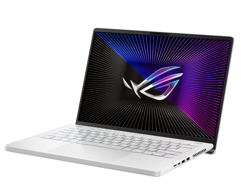 ASUS ROG Zephyrus G14 GA402XZ-N2005W AMD Ryzen™ 9 7940HS Laptop 35.6 cm (14") WQXGA 32 GB DDR5-SDRAM 1 TB SSD NVIDIA GeForce RTX 4080 Wi-Fi 6E (802.11ax) Windows 11 Home White