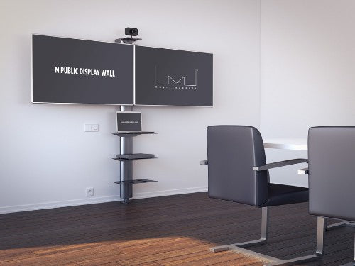 Multibrackets M Public Display Wall 180 Dual Silver