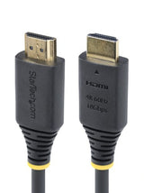 StarTech.com 8ft (2.4m) Premium Certified High Speed HDMI Cable, 4K 60Hz/1440p 144Hz, HDR10/HDCP 2.2/ARC, 18Gbps, UHD HDMI 2.0 Cord for TV/Monitor/Display, TPE Jacket