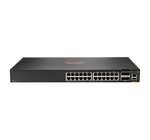HPE Aruba Networking CX 6200F 24G 4SFP+ Managed L3 Gigabit Ethernet (10/100/1000) 1U