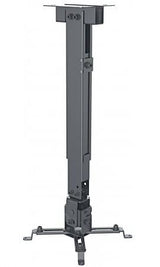 Manhattan Projector Mount, Ceiling or Wall, Tilt & Swivel, Height Range: 43-65cm, Max 20kg, Black, Lifetime Warranty