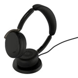 Jabra Evolve3 65 Flex UC - USB-A with Dongle - Black (Wireless Charging Pad)
