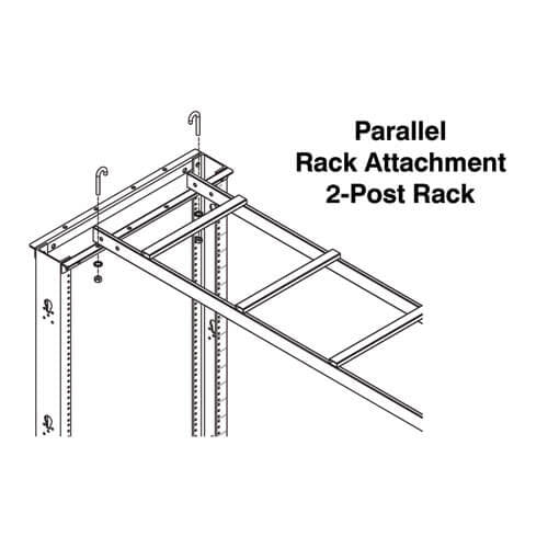 Tripp Lite SRLADDERATTACH SmartRack Hardware Kit - Connects SRCABLELADDER to a wall or Open Frame Rack