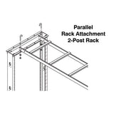 Tripp Lite SRLADDERATTACH SmartRack Hardware Kit - Connects SRCABLELADDER to a wall or Open Frame Rack