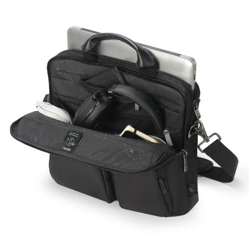 DICOTA D3250601 laptop case 35.6 cm (14") Briefcase Black