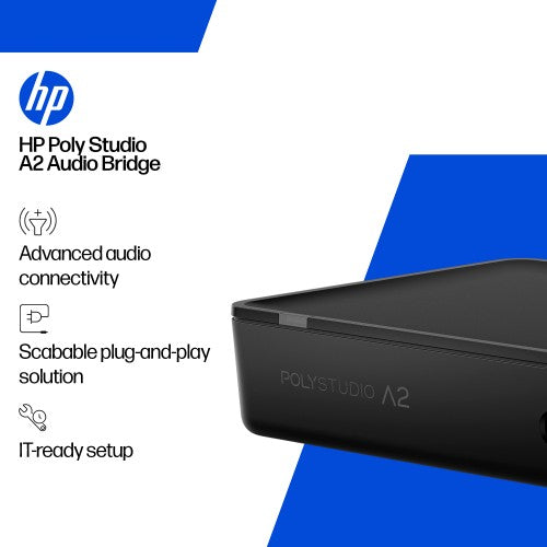 HP Poly Studio A2 Black