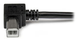 StarTech.com 2m USB 2.0 A to Right Angle B Cable - M/M