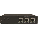 StarTech.com 3-Port HDBaseT Extender Kit with 3 Receivers - 1x3 HDMI over CAT5e Splitter - Up to 4K - TAA