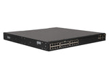 HPE FlexFabric 5710 24XGT 6QSFP+/2QSFP28 Managed L3 10G Ethernet (100/1000/10000) 1U Black