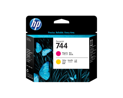 HP F9J87A/744 Printhead magenta / yellow for HP DesignJet Z 2600
