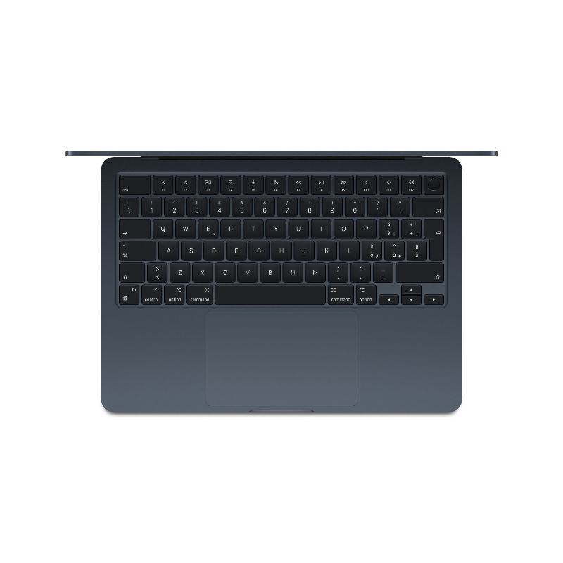 Apple MacBook Air 13-inch : M3 chip with 8-core CPU and 8-core GPU, 8GB, 256GB SSD - Midnight