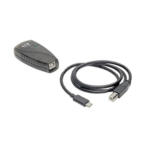 Tripp Lite USA-19HS-C USB-C to Serial DB9 RS232 Adapter Cable - 3 ft. (0.91 m) Keyspan, High-Speed (M/M), TAA