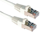 Cables Direct Cat6a, 20m networking cable White S/FTP (S-STP)