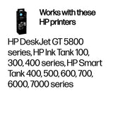 HP 1VV21AE/GT53XL Ink cartridge black high-capacity, 6K pages 135ml for HP Smart Tank 515