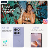 Motorola moto g86 5G 16.9 cm (6.67") Dual SIM Android 15 USB Type-C 8 GB 256 GB 5200 mAh Lilac