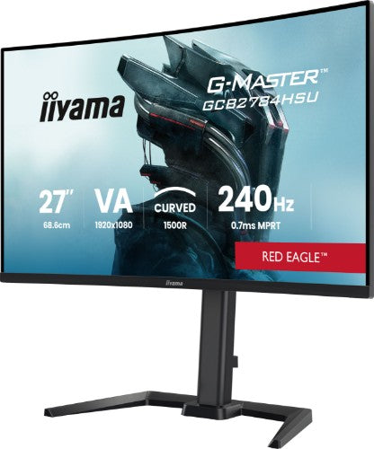 iiyama G-MASTER GCB2784HSU-B1 27" 240Hz computer monitor 68.6 cm (27") 1920 x 1080 pixels Black