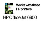 HP 6ZC73AE/903 Ink cartridge multi pack Bk,C,M,Y 12.4ml + 3x4.5ml Pack=4 for HP OfficeJet Pro 6860/6950