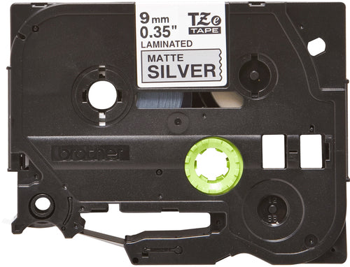 Brother TZE-M921 DirectLabel black on silver metallic 9mm x 8m for Brother P-Touch TZ 3.5-18mm/6-12mm/6-18mm/6-24mm/6-36mm