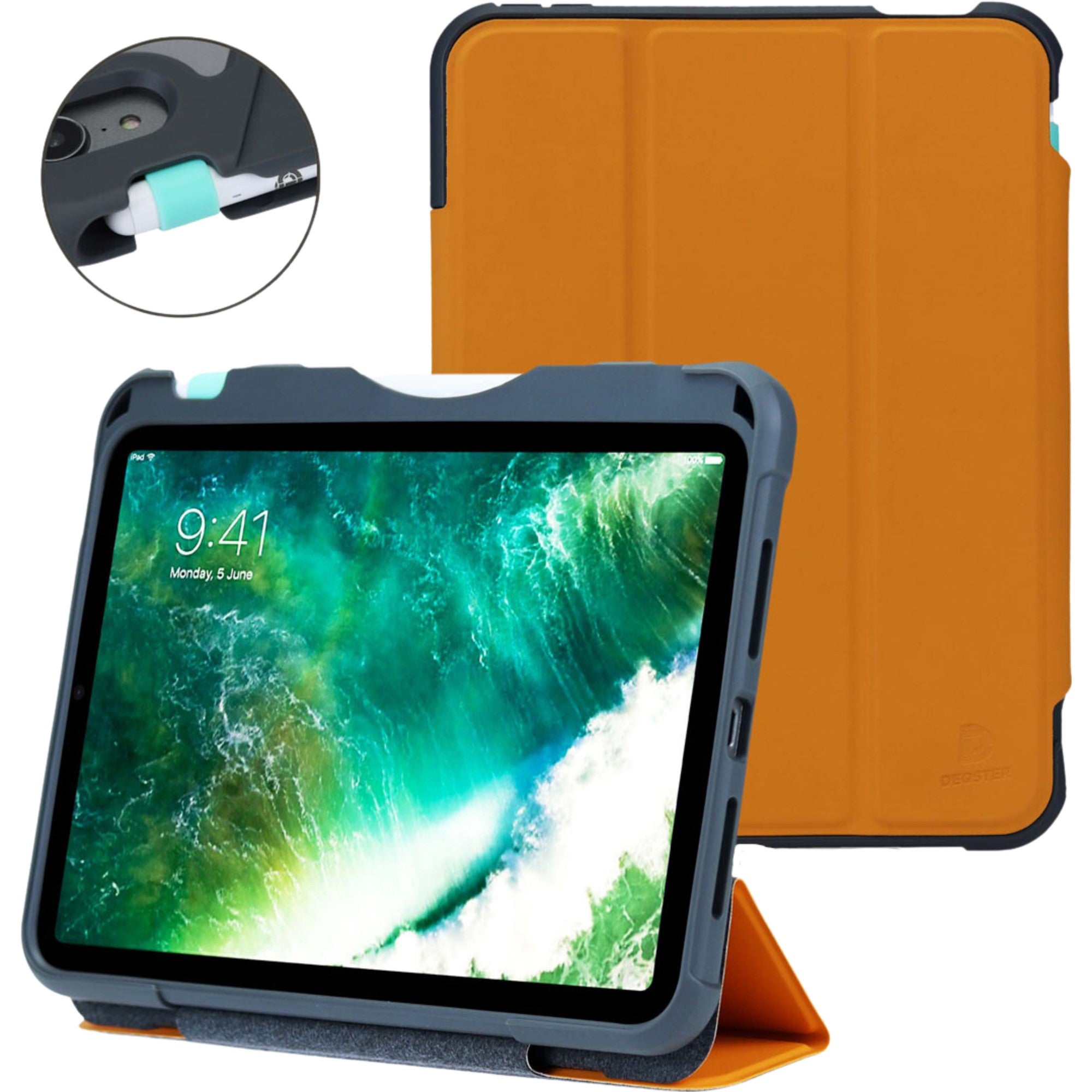 DEQSTER Rugged Case (2021) #RQ1 iPad mini (6. Gen.)  - Computers - DEQSTER