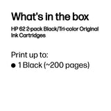 HP N9J71AE/62 Printhead cartridge multi pack black + color 200pg + 165pg Pack=2 for HP Envy 5640