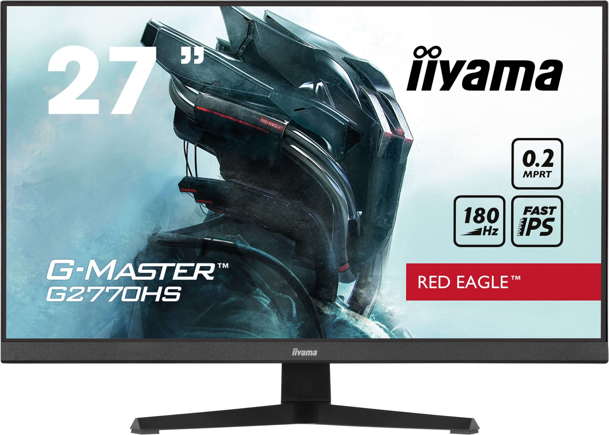 iiyama G-MASTER G2770HS-B1 computer monitor 68.6 cm (27") 1920 x 1080 pixels Full HD LCD Black