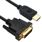 Cables Direct 1.8m HDMI-DVI-D 2 m Black