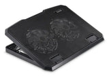 Hama Black Metal laptop cooling pad 39.6 cm (15.6")