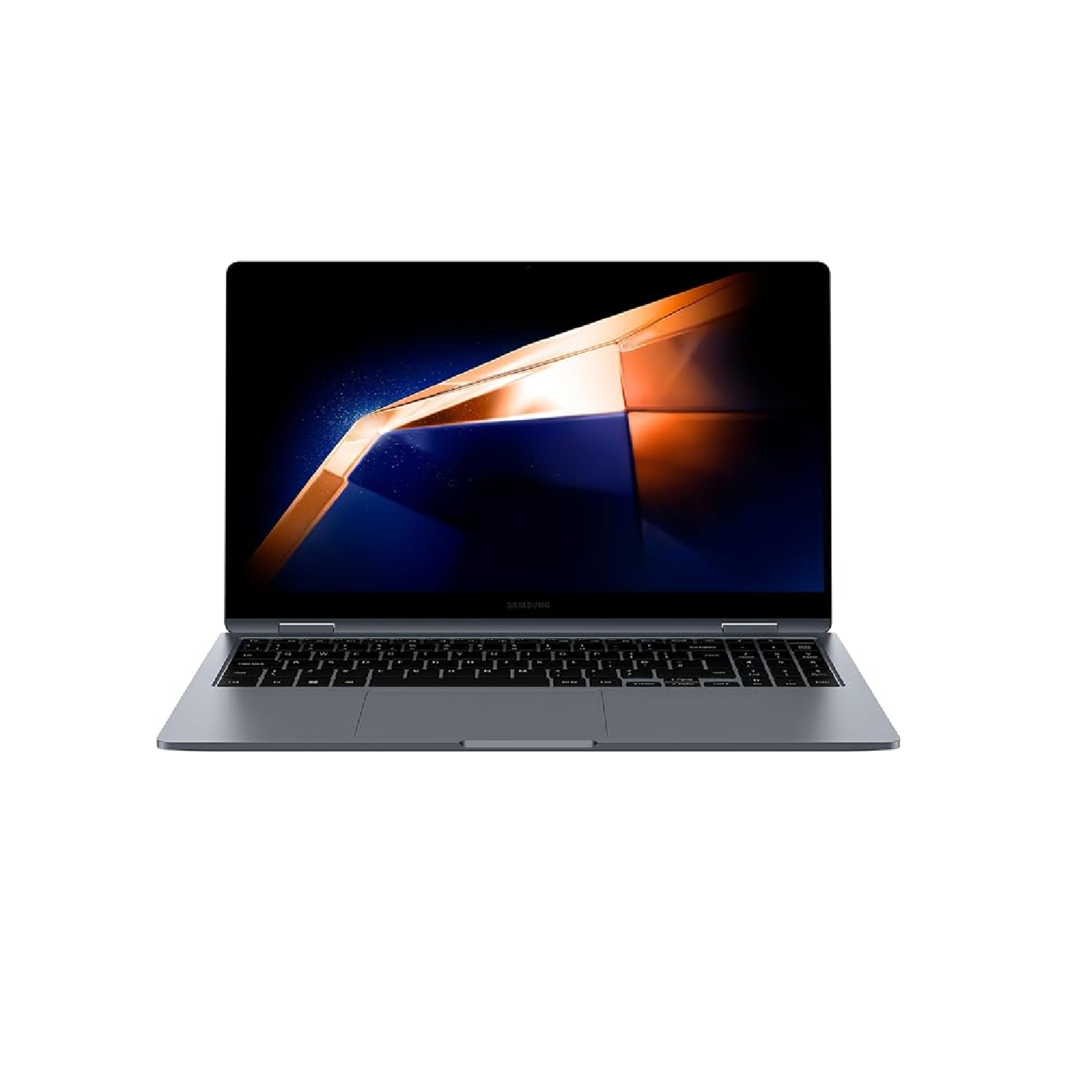 Samsung Galaxy Book4 360 NP754QGK-KG2UK laptop Intel Core 5 120U Hybrid (2-in-1) 39.6 cm (15.6") Touchscreen Full HD 16 GB LPDDR5x-SDRAM 256 GB SSD Wi-Fi 6E (802.11ax) Windows 11 Pro Grey  - Computers - Samsung