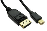 Cables Direct CDLMDP 3 m DisplayPort Mini DisplayPort Black