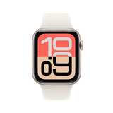 Apple Watch SE (3nd generation) SE 3 GPS + Cellular 44mm Starlight Aluminium Case with Starlight Sport Band - M/L
