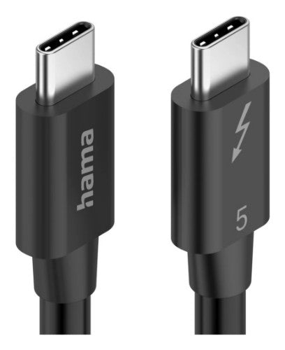 Hama USB-C USB cable USB 3.2 Gen 2 (3.1 Gen 2) 1 m USB C 80 Gbit/s 240 W Black