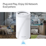 TP-Link 5G BE9300 Whole Home Mesh Wi-Fi 7 Router, Build-In 5G Modem