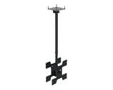 Ergonomic Solutions SpacePole Digital Signage Back to back, telescopic ceiling mount for screens up to 75" (VESA 200 to VESA 400)