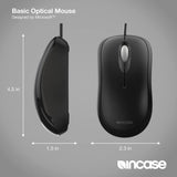 Incase Designed by Microsoft Wired USB-A Basic Optical Mouse (EU/UK)