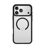 OtterBox React MagSafe Series for Apple iPhone 17 Pro Max, Black Crystal, transparent/black