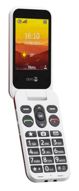 Doro Leva L30 7.11 cm (2.8") 142.7 g Red, White Feature phone